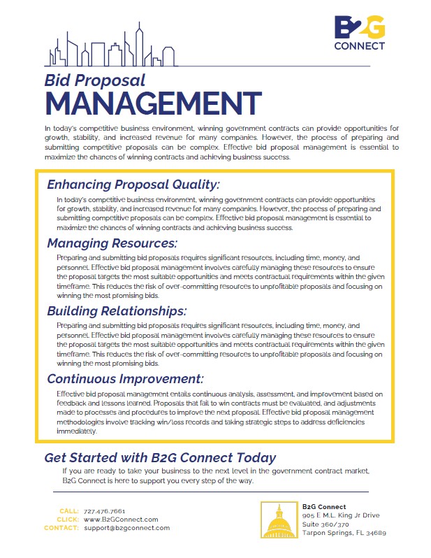 Bid-Proposal-Management